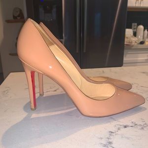 Christian Louboutin Pigalle 100 Patent size 39.5